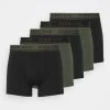 Pier One 5 Pack - Onderbroeken -Black/Khaki -Professionele Herenkledingwinkel 00955010cec94d048deaec05ec199c27