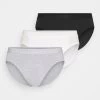 Pier One 3 Pack - Slip - Black/Mottled Grey/White -Professionele Herenkledingwinkel 01e555ac6ec245cdad8d015b9af4287a