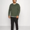 Pier One 2 Pack - Longsleeve - Dark Green/Dark Blue -Professionele Herenkledingwinkel 0273a513fa114c7d8f9eb4226318ff75