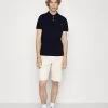 Pier One 2 Pack - Poloshirt - Blue/Bordeaux