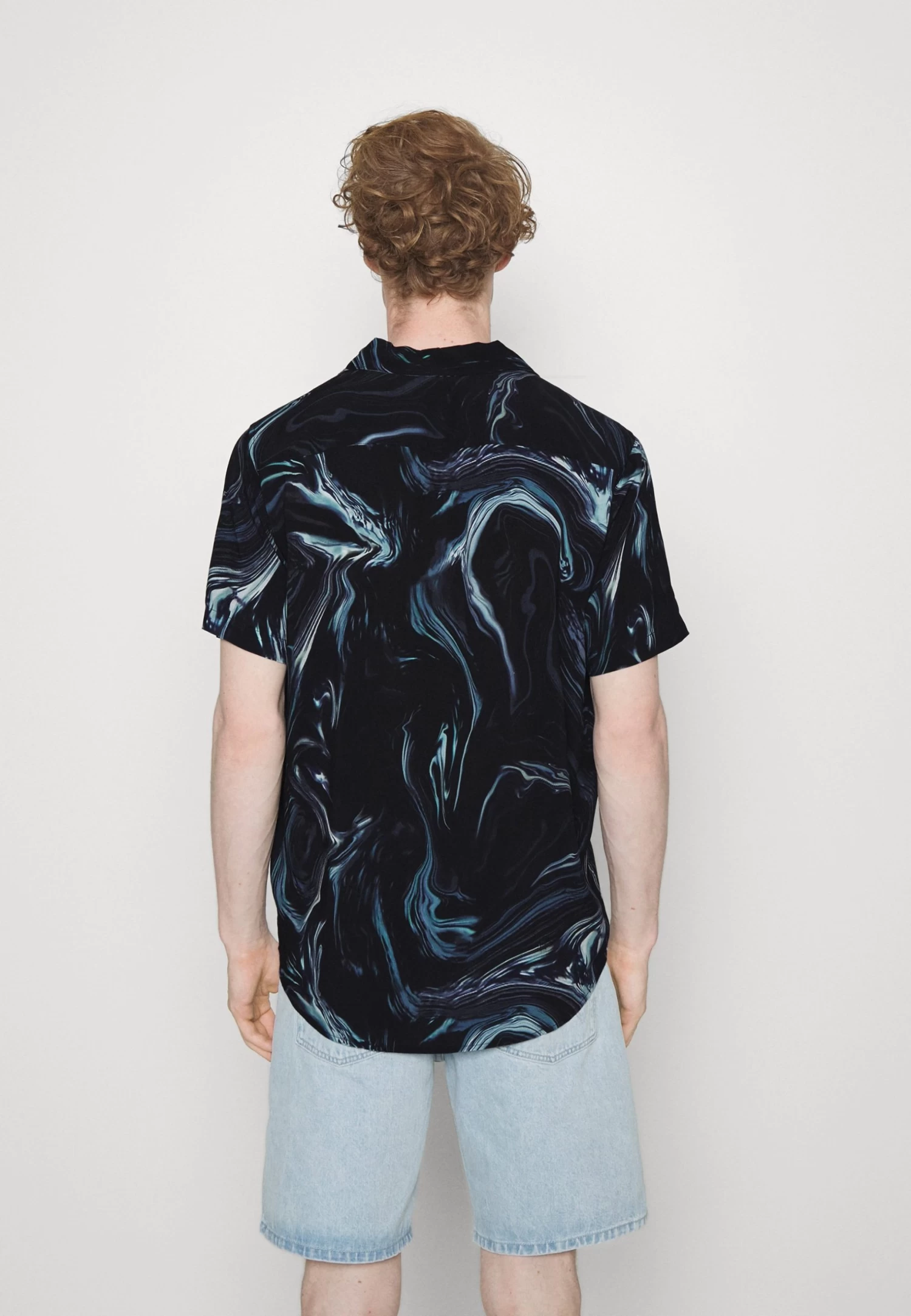 Pier One Marble Resort Unisex - Overhemd - Black 5 Pier One Marble Resort Unisex - Overhemd - Black - Afbeelding 3