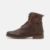 Pier One Leather - Veterboots - Brown 1 Pier One Leather - Veterboots - Brown -Professionele Herenkledingwinkel 051eef69b5e047c99ad3e4eb398dd6bf