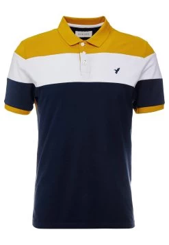Pier One Poloshirt - Dark Blue/Mustard -Professionele Herenkledingwinkel 0b5fce5dbc704513a7b73ce874c509e3