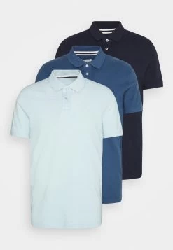 Pier One 3 Pack - Poloshirt - Light Blue/Blue/Dark Blue -Professionele Herenkledingwinkel 0ff6d1a0739145f6be830ca146804cdf