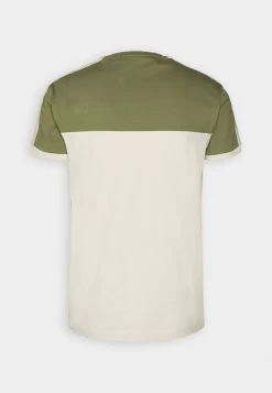 Pier One T-Shirt Print - Khaki/Off-White -Professionele Herenkledingwinkel 10559b0cbe7740d59f0b28170b3f5eed