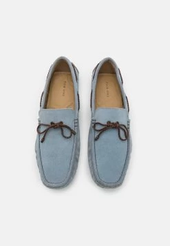 Pier One Leather - Mocassins - Blue -Professionele Herenkledingwinkel 1212ee1481a04a83a5e36ad69cfc6c03