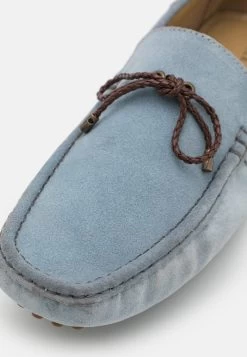 Pier One Leather - Mocassins - Blue -Professionele Herenkledingwinkel 129980675ec24134a37f91e7040c3f24