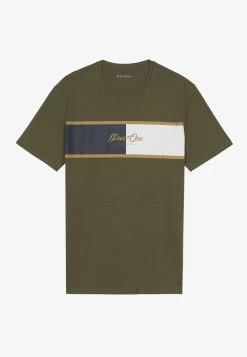 Pier One T-Shirt Print - Olive -Professionele Herenkledingwinkel 1ca3e26a77524b4b87fd96287b9aecfe