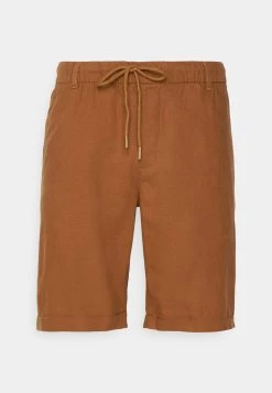 Pier One Linen Blend Drawcord Shorts- Shorts - Brown -Professionele Herenkledingwinkel 1ea4e2e885224bdf9790c588673025ff