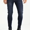 Pier One Jeans Skinny Fit - Dark Blue Denim -Professionele Herenkledingwinkel 2398491bafe645d698118dbfc930d67e
