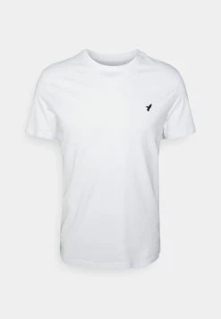 Pier One Birdie - T-Shirt Basic - White/Off-White/Green -Professionele Herenkledingwinkel 2875d65d462041969d47eda5c39eb47e