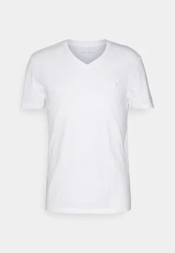 Pier One V Neck Bird Tonal 3 Pack - T-Shirt Basic - Light Brown/White/Dark Blue -Professionele Herenkledingwinkel 28f86b9281a846468836f5c46e5a93ff