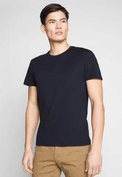 Pier One 2 Pack - T-Shirt Basic - White/Dark Blue -Professionele Herenkledingwinkel 29e824f9825c4b58be6620e83ee4ac6b