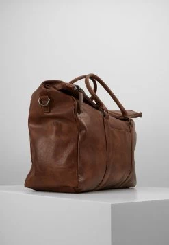 Pier One Unisex - Weekendtas - Dark Brown -Professionele Herenkledingwinkel 2b4cd9867a394f97979c8dd1ca03c9ea