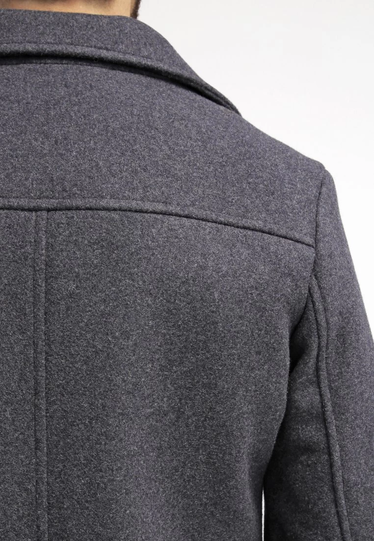 Pier One Halflange Jas - Dark Grey 8 Pier One Halflange Jas - Dark Grey - Afbeelding 6