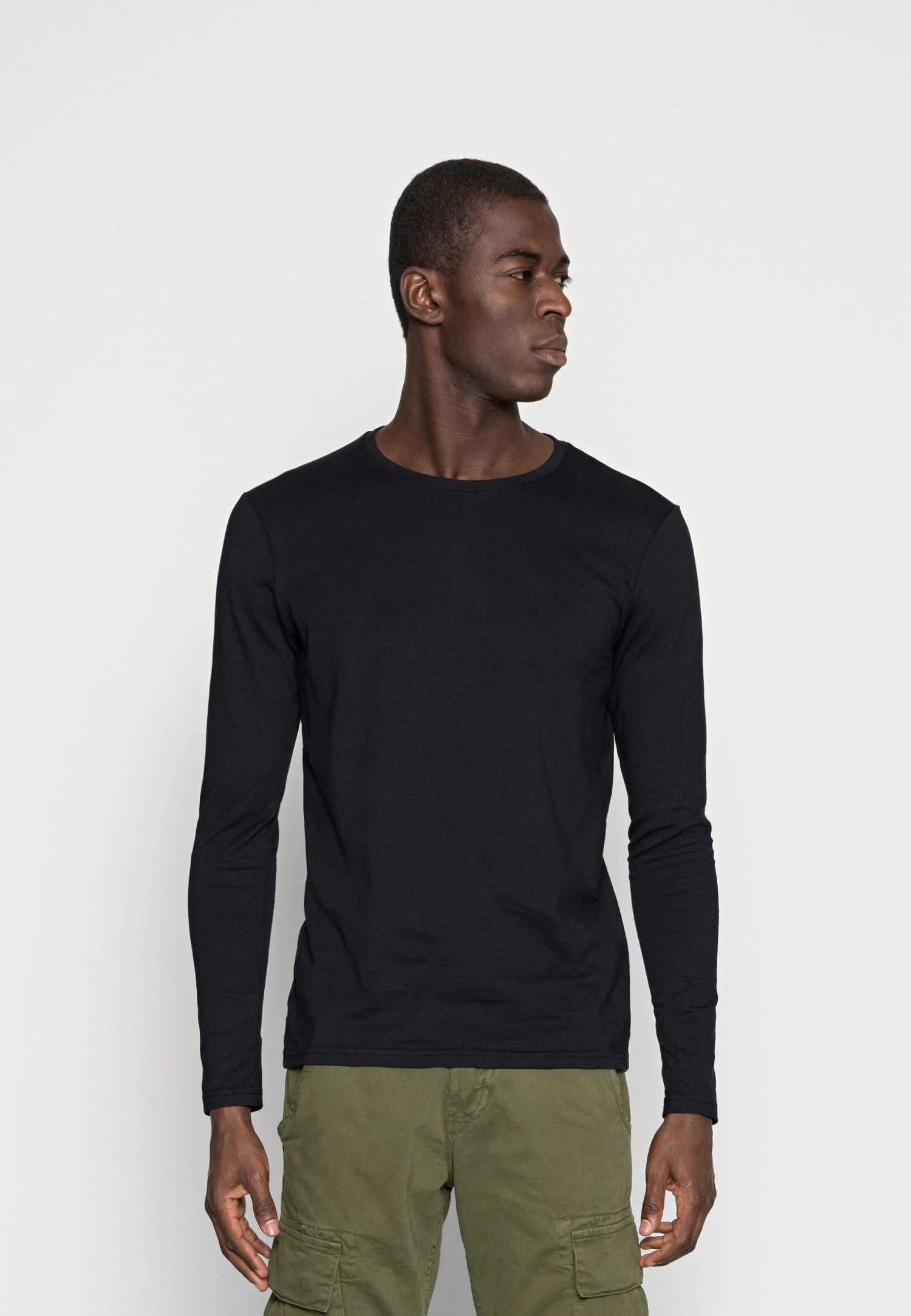 Pier One 2 Pack - Longsleeve - Black 4 Pier One 2 Pack - Longsleeve - Black - Afbeelding 2