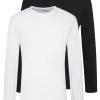 Pier One 2 Pack - Longsleeve - White/Black 1 Pier One 2 Pack - Longsleeve - White/Black -Professionele Herenkledingwinkel 30d4861e0df5455eb344f1808167da2c