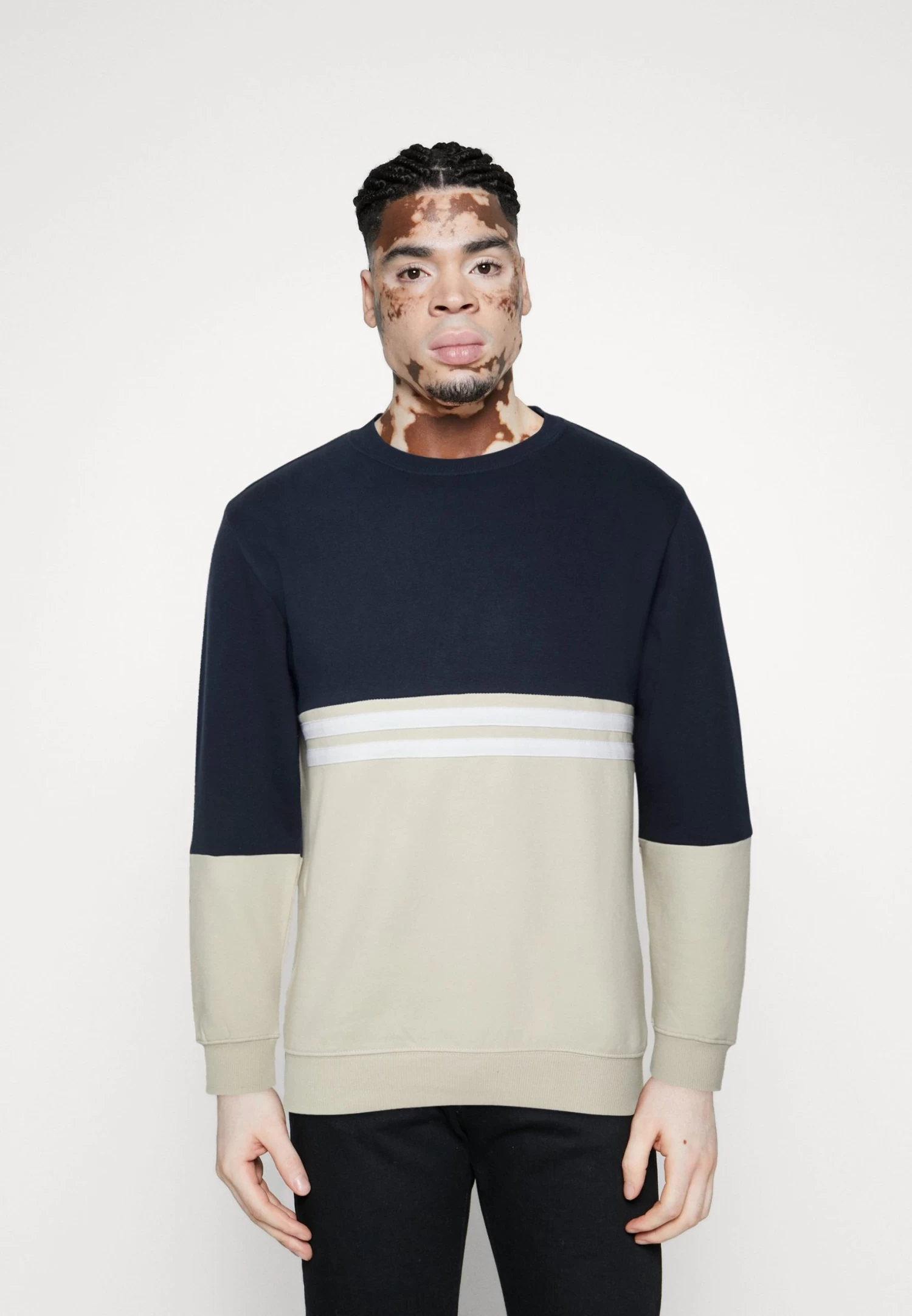 Pier One Sweater - Blue/Grey 3 Pier One Sweater - Blue/Grey