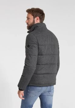 Pier One Winterjas - Grey Melange -Professionele Herenkledingwinkel 32bf5bf33d574e6e9677771330f30e32