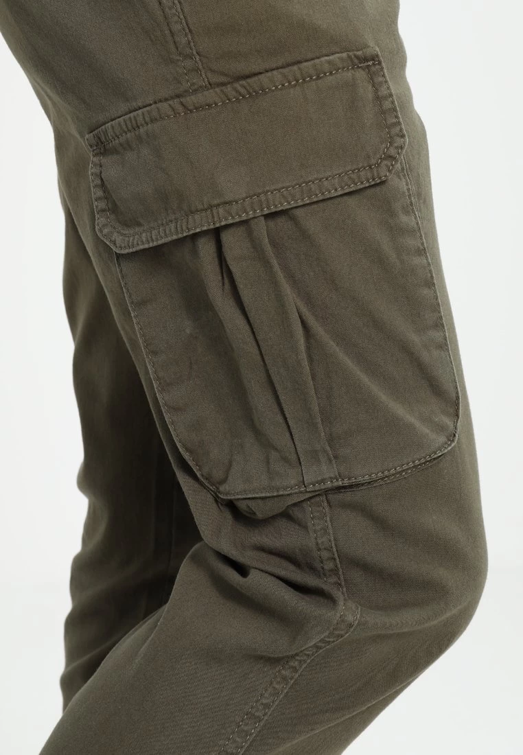 Pier One Cuffed Skinny Trouser- Cargobroek - Khaki 7 Pier One Cuffed Skinny Trouser- Cargobroek - Khaki - Afbeelding 5