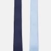 Pier One 2 Pack - Stropdas - Dark Blue/Light Blue -Professionele Herenkledingwinkel 3b44494b5a9d41f19c04b264280dc995