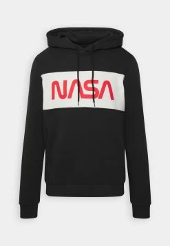 Pier One Nasa - Hoodie - Black -Professionele Herenkledingwinkel 3f390047a2d641ebb339a74b9f04f508
