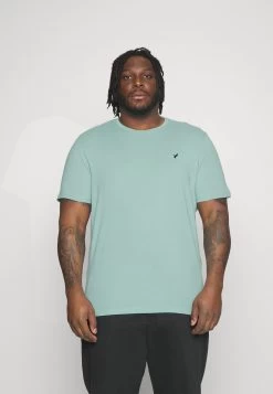 Pier One 5 Pack - T-Shirt Basic - Dark Green/Beige/Light Blue -Professionele Herenkledingwinkel 3f6494368a9744978fbf48ab5a067dae