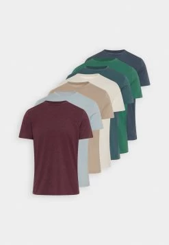 Pier One 7 Pack - T-Shirt Basic - Blue/Mottled Bordeaux/White 23 Pier One 7 Pack - T-Shirt Basic - Blue/Mottled Bordeaux/White -Professionele Herenkledingwinkel 40238aec486841c1aa91cee1f0bc607e