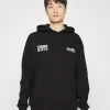 Pier One Wood Hoodie - Hoodie - Black