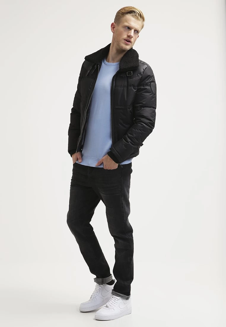 Pier One Basic Crewneck - Trui - Light Blue 4 Pier One Basic Crewneck - Trui - Light Blue - Afbeelding 2