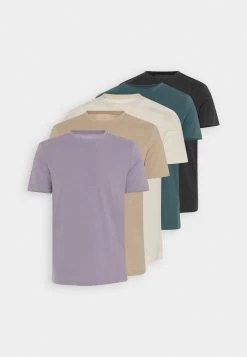 Pier One 5 Pack - T-Shirt Basic - White/Off-White/Lilac 18 Pier One 5 Pack - T-Shirt Basic - White/Off-White/Lilac -Professionele Herenkledingwinkel 457fc2dd907744f0aad3de7198ff6a0b