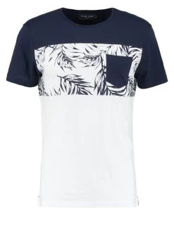 Pier One T-Shirt Print - Navy/White -Professionele Herenkledingwinkel 47b4ab3d2c9640d7935fd8f2a2962d5a