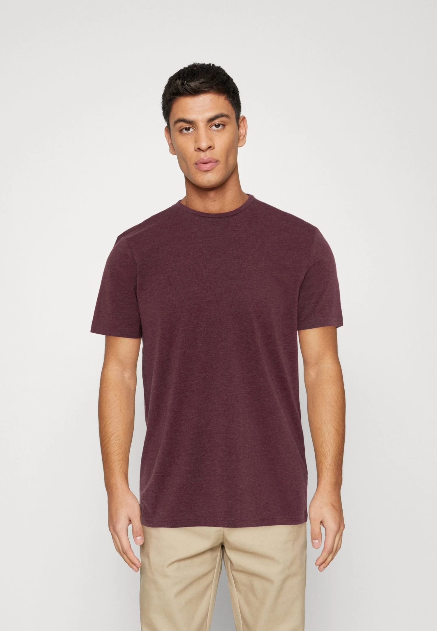 Pier One 7 Pack - T-Shirt Basic - Blue/Mottled Bordeaux/White 9 Pier One 7 Pack - T-Shirt Basic - Blue/Mottled Bordeaux/White - Afbeelding 7