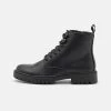 Pier One Unisex - Veterboots - Black -Professionele Herenkledingwinkel 4ee21c2d56bc47eeaf59b6aa753addd3