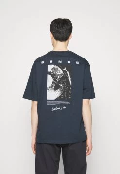 Pier One Sense Tee- T-Shirt Print - Dark Blue -Professionele Herenkledingwinkel 512fd7fe8a844aebb6a2e28f70b522f2