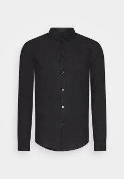 Pier One Linen Mix 2 Pack - Overhemd - Black/Olive -Professionele Herenkledingwinkel 51a4ffe9a87b444ea059458a95ec9c9e