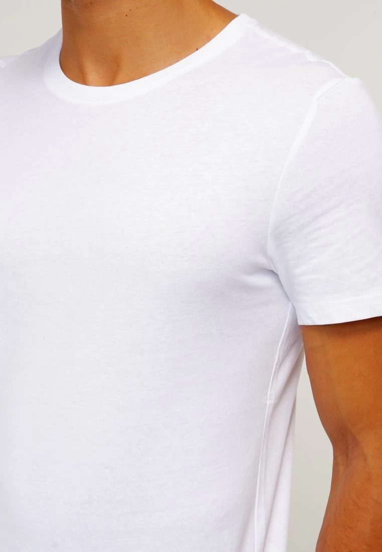 Pier One 2 Pack - T-Shirt Basic - White/Black 8 Pier One 2 Pack - T-Shirt Basic - White/Black - Afbeelding 6