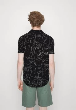 Pier One Resort Regular - Overhemd - Black -Professionele Herenkledingwinkel 5268045bc35c4972936cbe1c0fae5d99