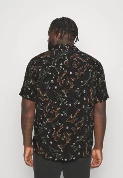 Pier One Asian Print Resort - Overhemd -Black -Professionele Herenkledingwinkel 5a6accf28057487eb93c99474306228a