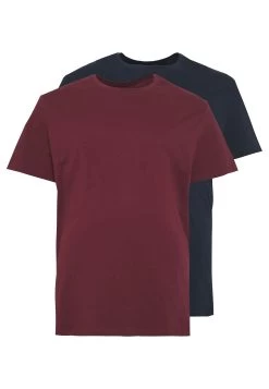 Pier One 2 Pack - T-Shirt Basic - Dark Blue/Bordeaux 12 Pier One 2 Pack - T-Shirt Basic - Dark Blue/Bordeaux -Professionele Herenkledingwinkel 5ca9e549eb7442b1ada1ae81856f1fde