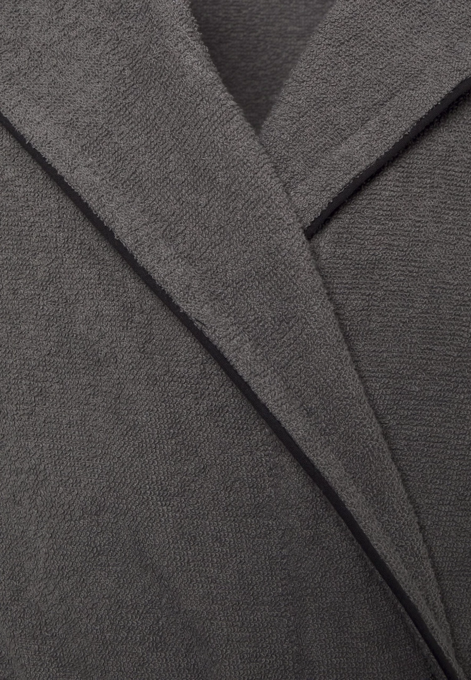 Pier One Badjas - Dark Grey/Black 5 Pier One Badjas - Dark Grey/Black - Afbeelding 3