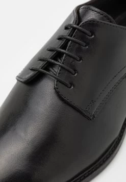 Pier One Leather - Veterschoenen - Black -Professionele Herenkledingwinkel 5df7fbd642c843e5ba8fa66bed214127