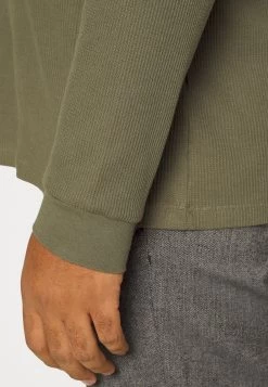 Pier One Longsleeve - Olive -Professionele Herenkledingwinkel 612d7def041345c5919aa60fd72cef62