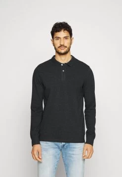 Pier One Long Sleeve 2 Pack- Poloshirt - Dark Grey/Khaki -Professionele Herenkledingwinkel 61c36d2fe9404d06a651873e3825e3f3