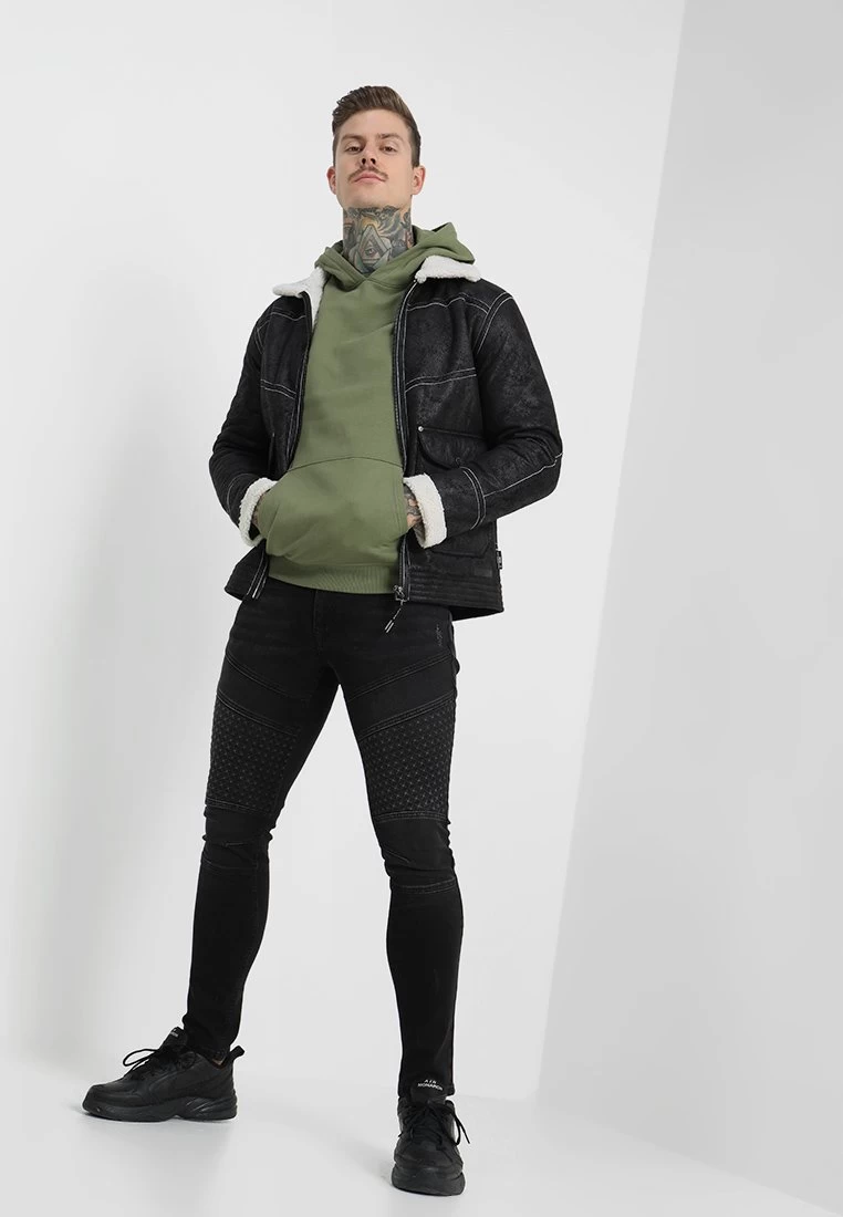 Pier One Hoodie - Khaki 4 Pier One Hoodie - Khaki - Afbeelding 2