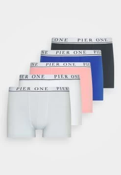 Pier One 5 Pack - Onderbroeken - White/Pink/Light Blue -Professionele Herenkledingwinkel 669afba1436e4cdd9e6012a04141e31d