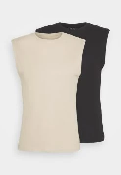 Pier One 2 Pack - Top -Black/Beige -Professionele Herenkledingwinkel 68dea534ffce4769b2985a3a6bfd64b2