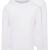 Pier One 2 Pack - Longsleeve - White -Professionele Herenkledingwinkel 69c15952bfb14461bb5260c9769a726d