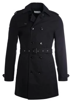 Pier One Trenchcoat - Black -Professionele Herenkledingwinkel 6a3f37d35fcd49698d51c0ae73c66b76