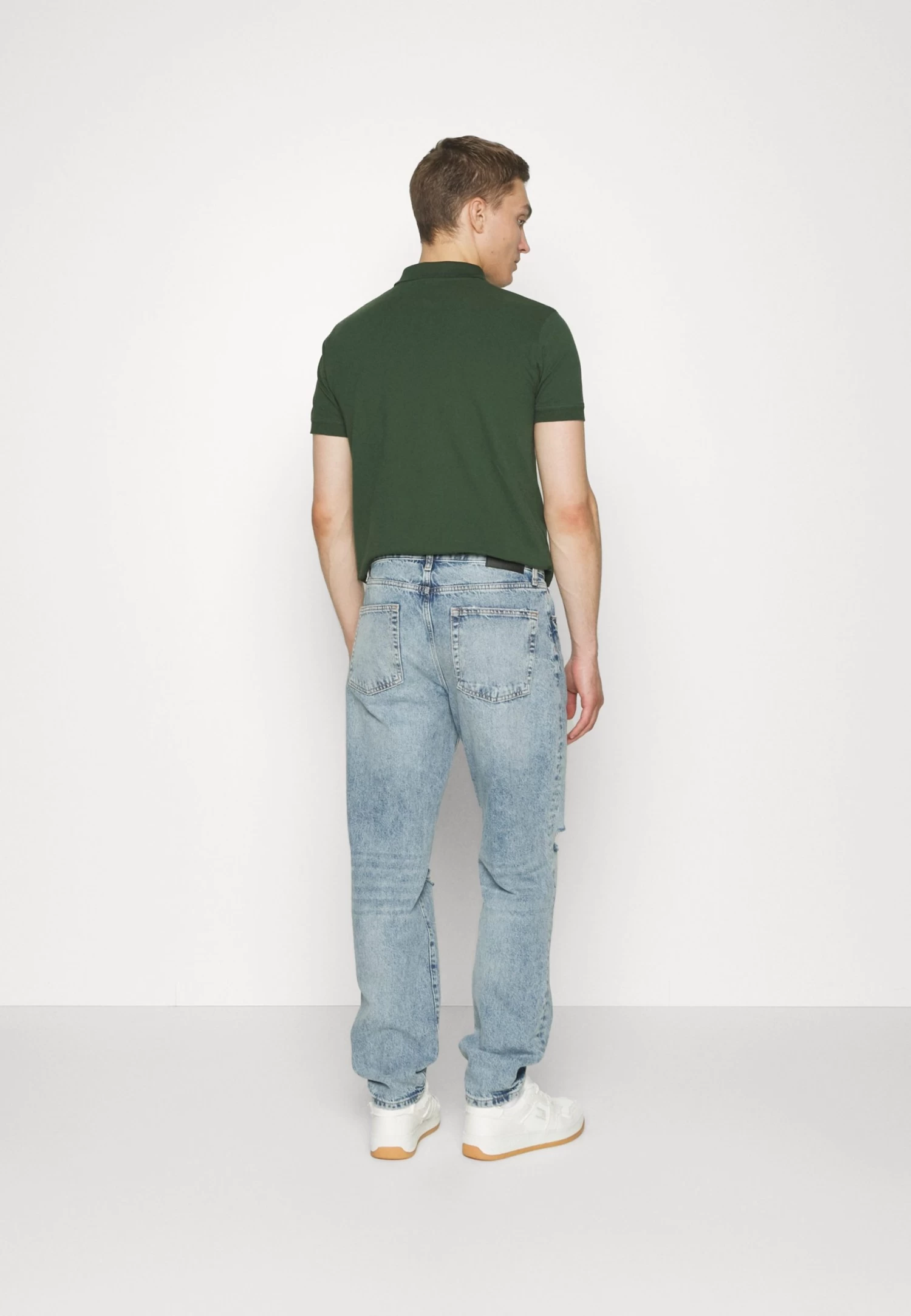 Pier One Relaxed Fit Jeans - Dark Blue Denim 6 Pier One Relaxed Fit Jeans - Dark Blue Denim - Afbeelding 4